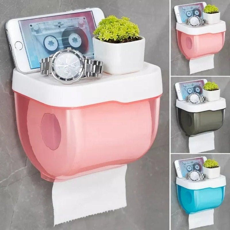 Punch-Free Toilet Paper Storage Box