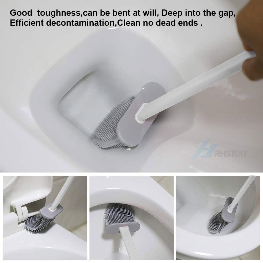 Silicone Toilet Brush & Holder