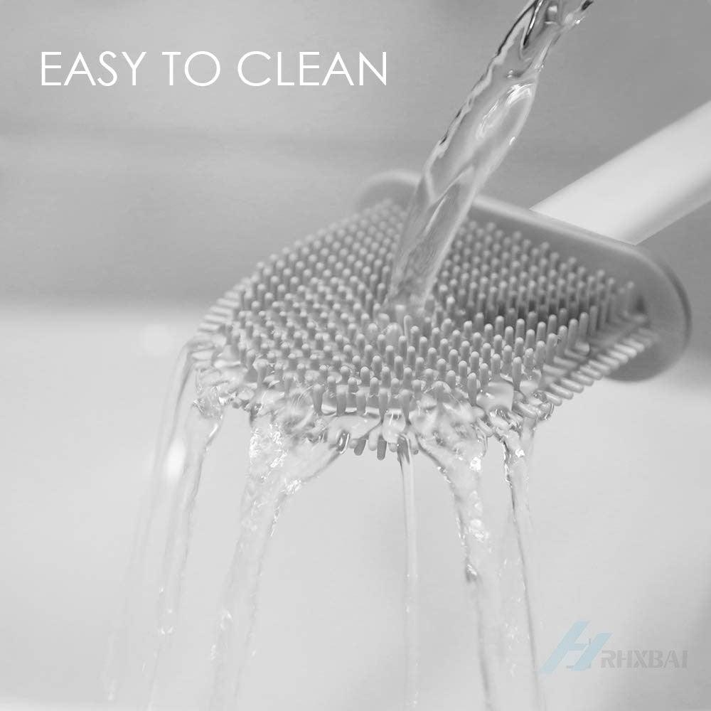 Silicone Toilet Brush & Holder
