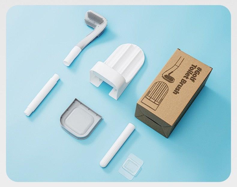 Silicone Toilet Brush & Holder