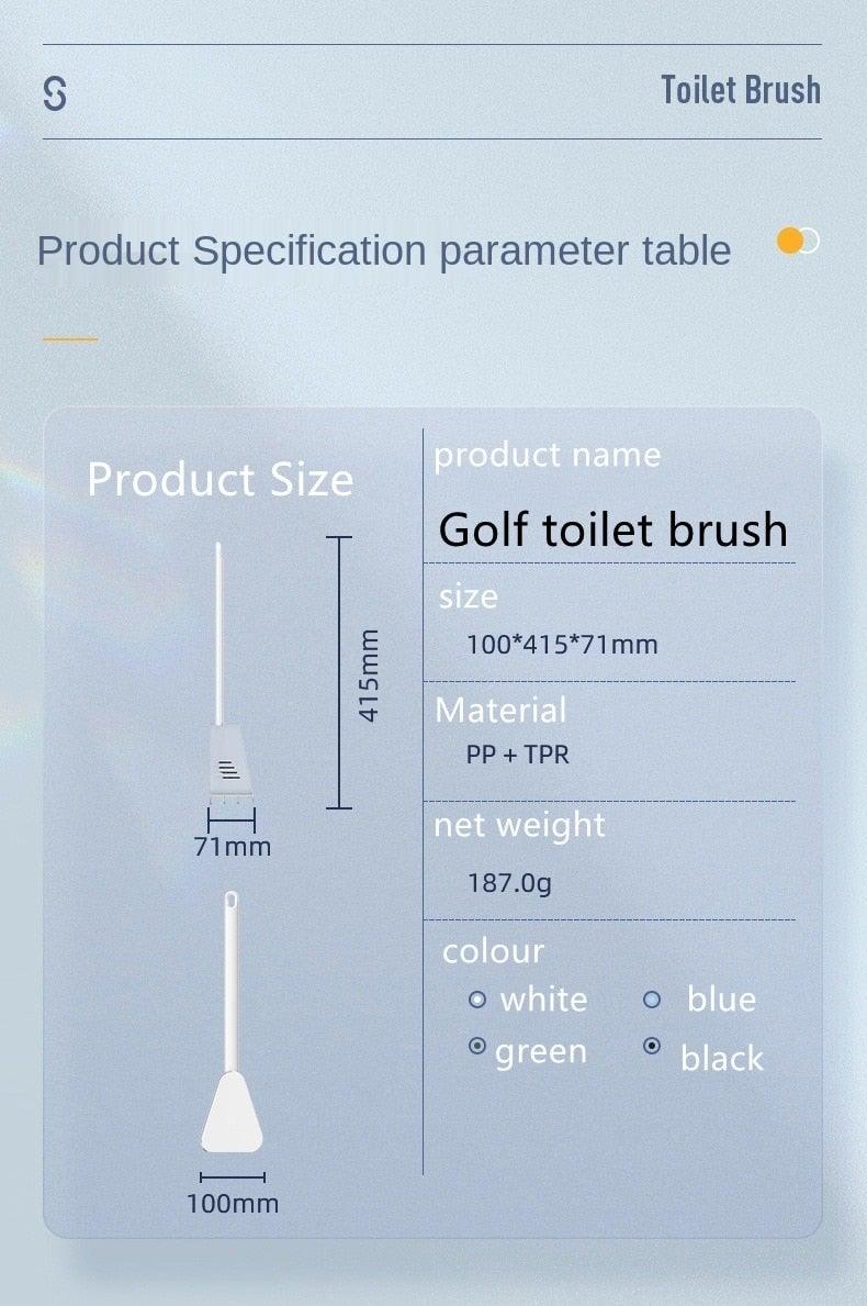 Silicone Toilet Brush & Holder