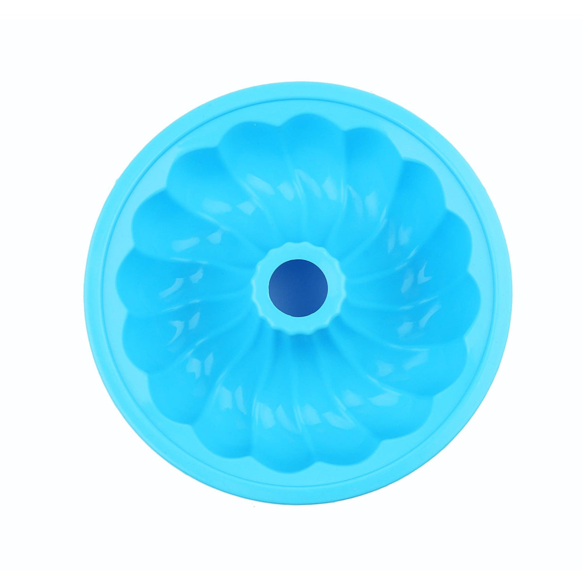Round Fluted Silicone Cake Mold