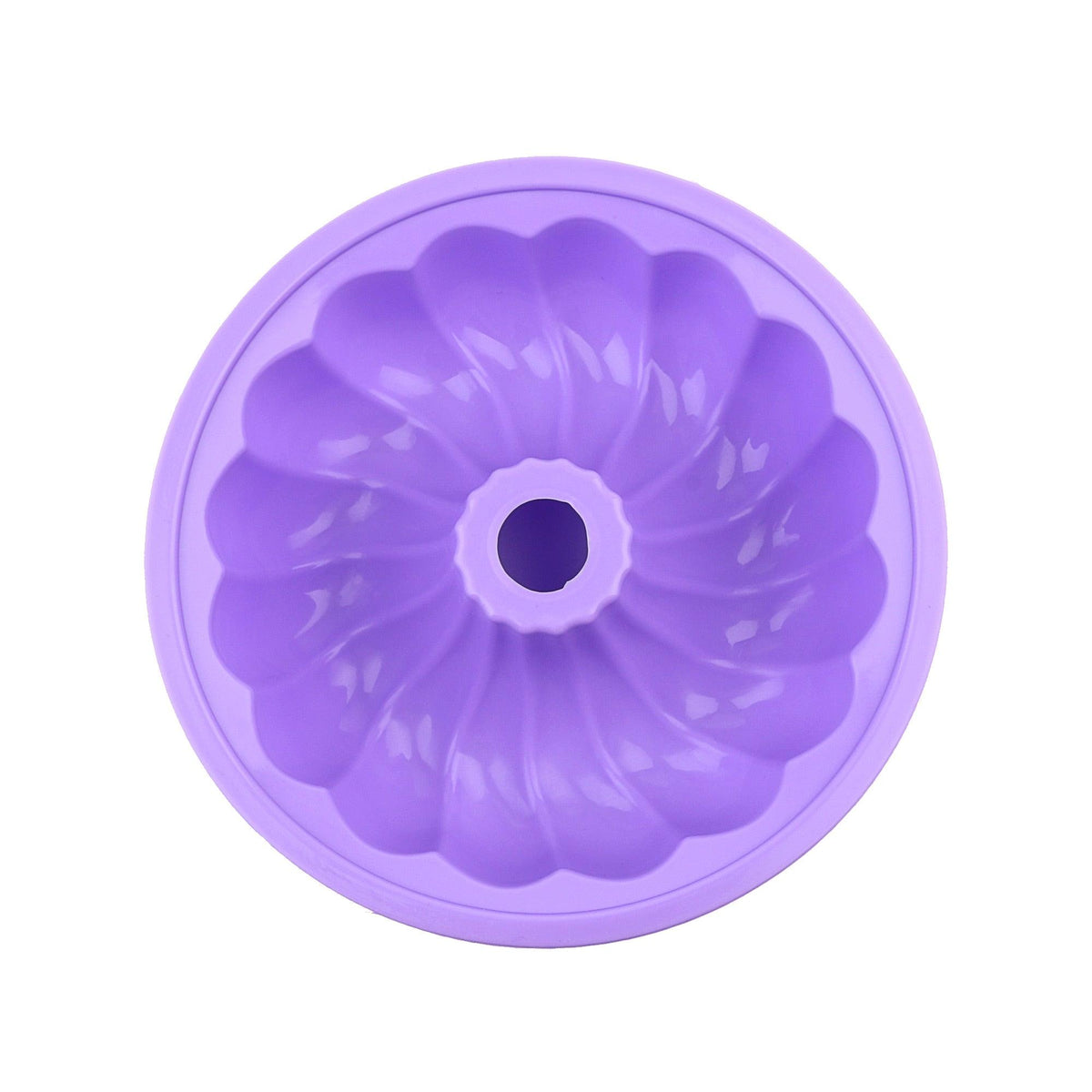 Round Fluted Silicone Cake Mold