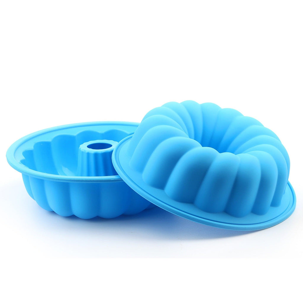 Round Fluted Silicone Cake Mold