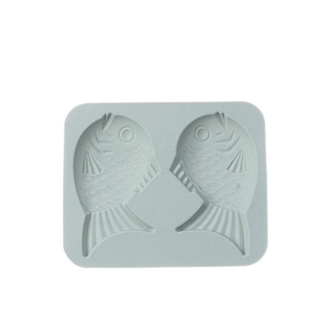 Fish-Shaped Silicone Dessert Mold