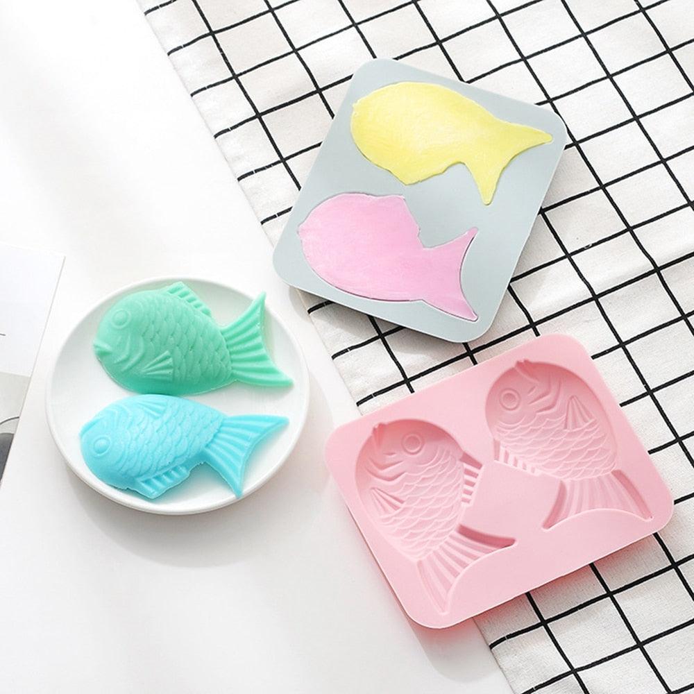 Fish-Shaped Silicone Dessert Mold