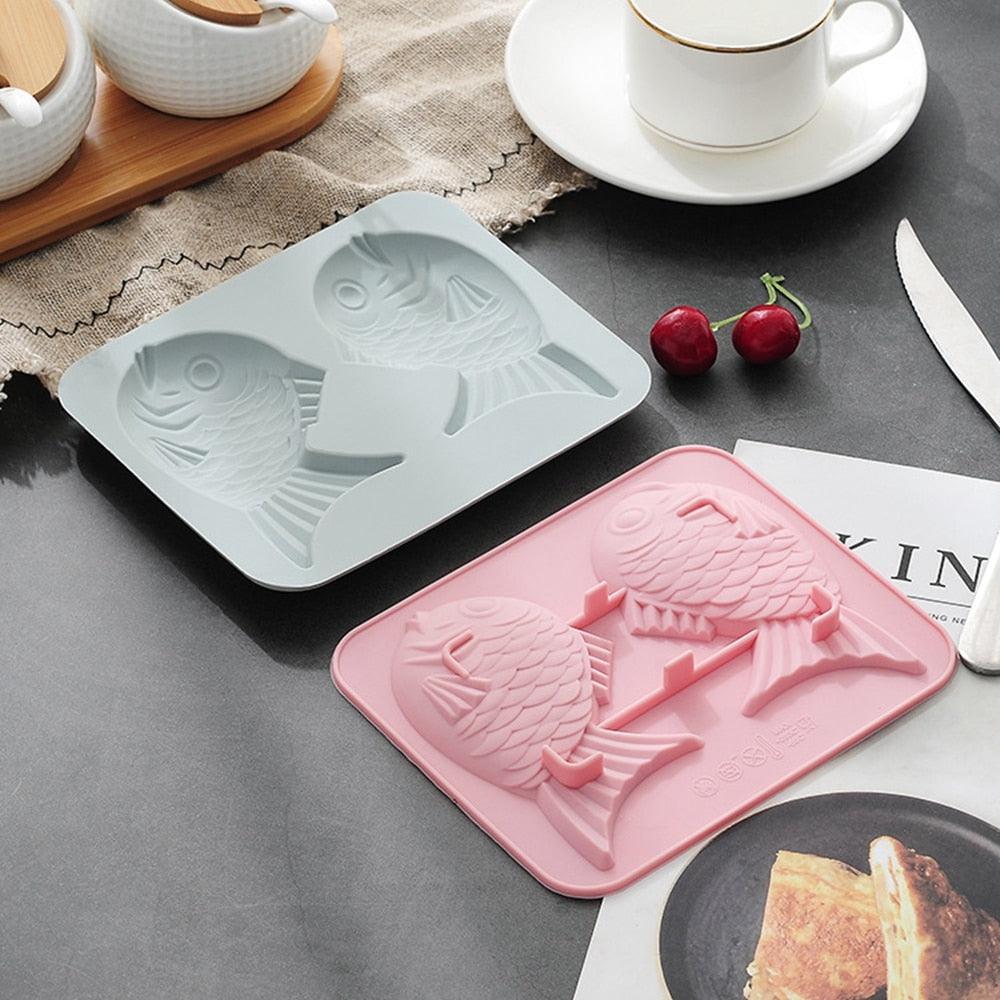 Fish-Shaped Silicone Dessert Mold