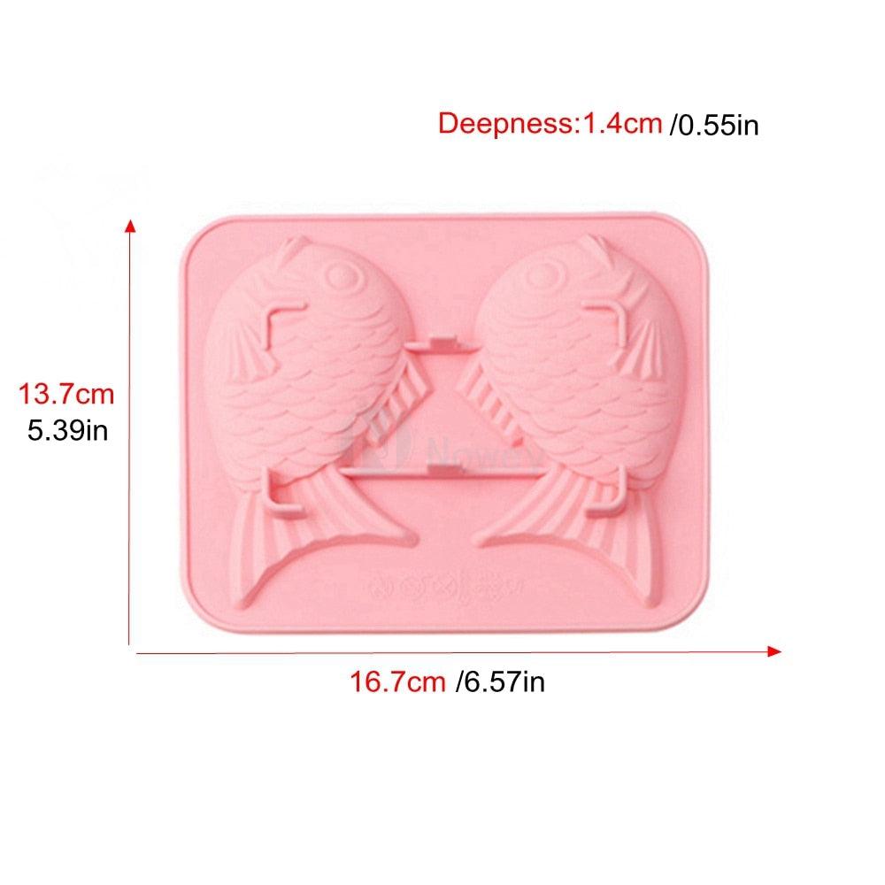 Fish-Shaped Silicone Dessert Mold