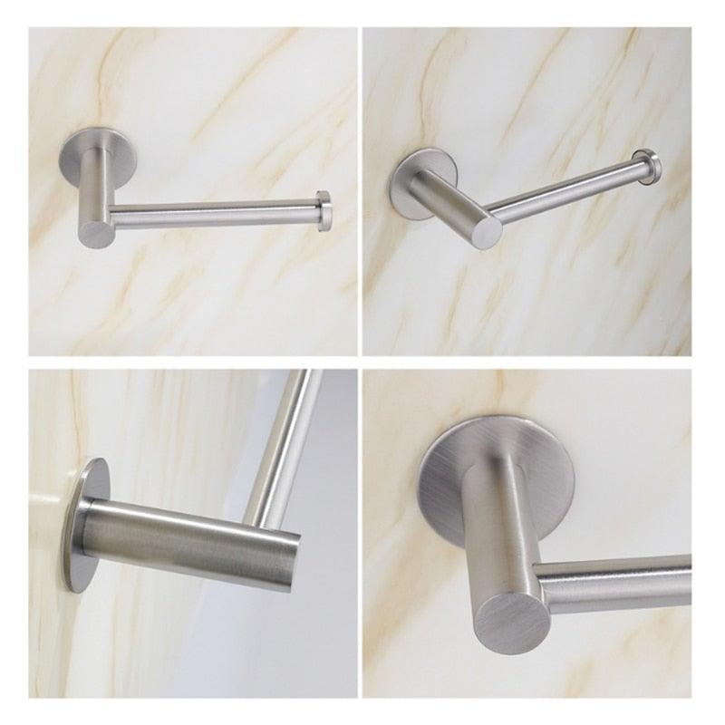 Wall-Mounted Stainless-Steel Toilet Paper Holder