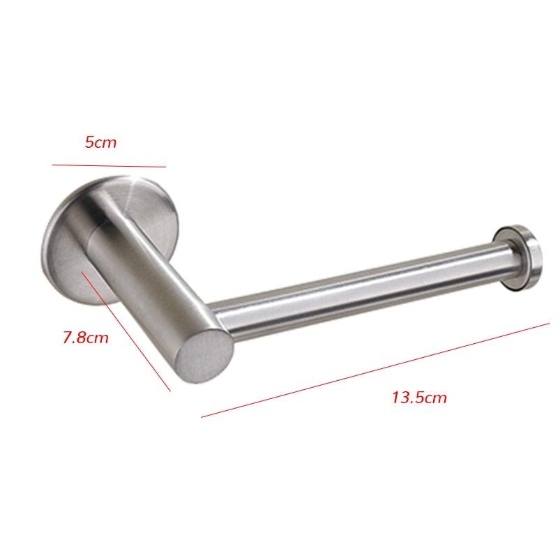 Wall-Mounted Stainless-Steel Toilet Paper Holder